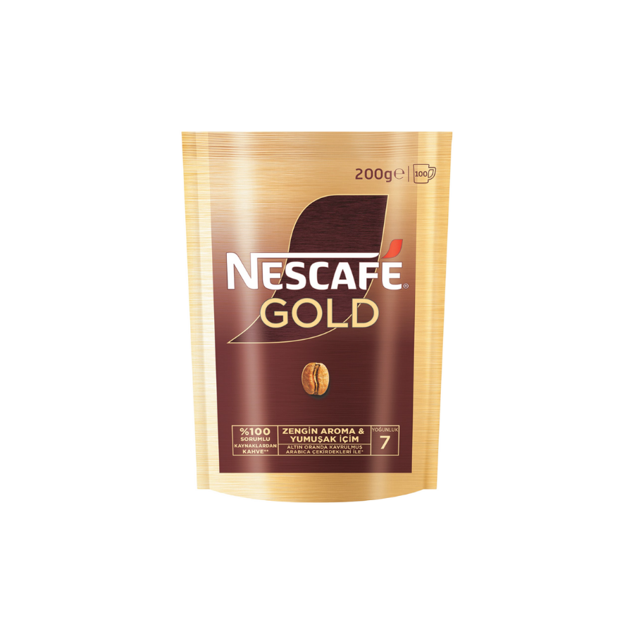 Nescafe Gold Çözünebilir Kahve 200 Gr
